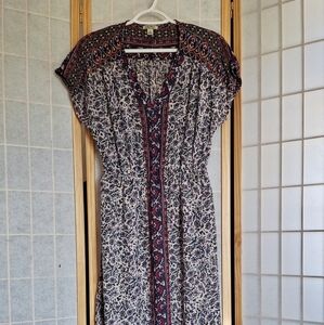 Lucky Brand Patterned Dress, Small